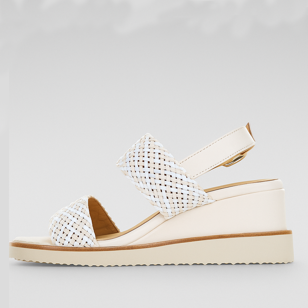 BRESLEY SAXON BONE WHITE - Women Sandals - Collective Shoes 