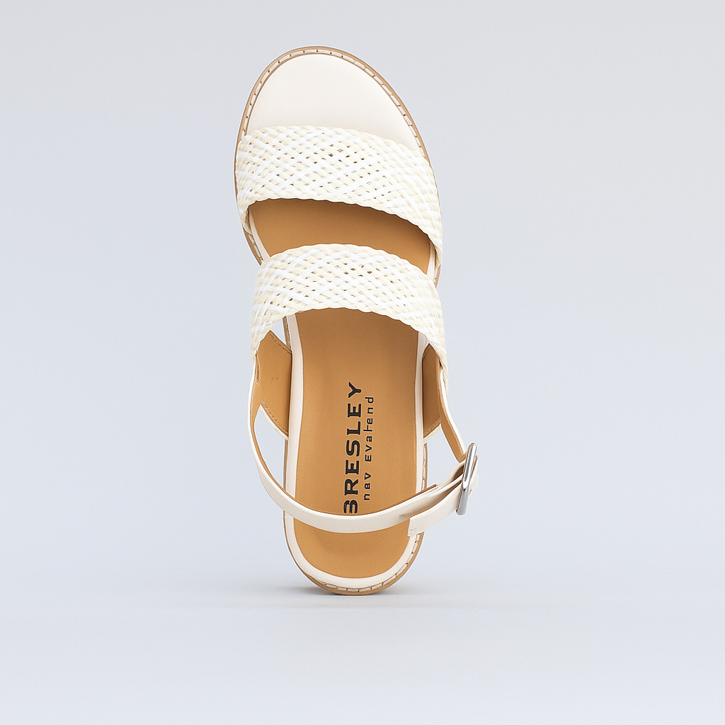 BRESLEY SAXON BONE WHITE - Women Sandals - Collective Shoes 