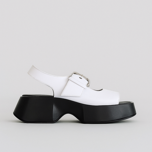 TAMARA LONDON BIRAD WHITE - Women Sandals - Collective Shoes 