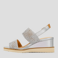 Load image into Gallery viewer, BRESLEY SAXON SILVER - Women Sandals - Collective Shoes 
