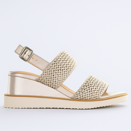 BRESLEY SAXON GILT - Women Sandals - Collective Shoes 
