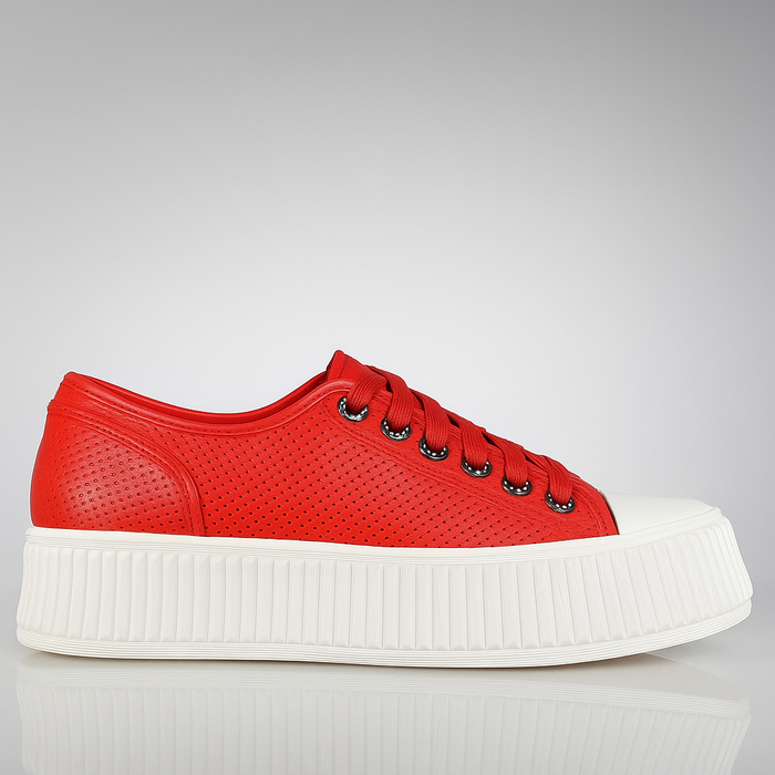 MINX VOLT RED - Women Sneakers - Collective Shoes 