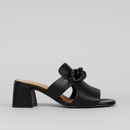 BRESLEY ADDER BLACK - Women Heels - Collective Shoes 