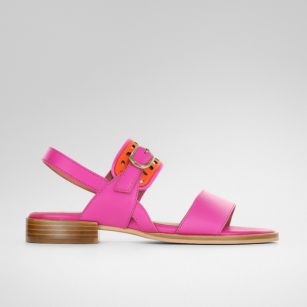 BRESLEY SAMEKO FUXIA - Women Sandals - Collective Shoes 