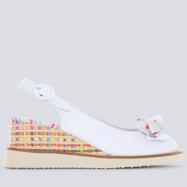 BRESLEY SARDINE WHITE - Women Sandals - Collective Shoes 