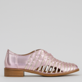 Load image into Gallery viewer, BRESLEY ARCO CANDY METAL - Women Oxford / Brogue Shoes - Collective Shoes 
