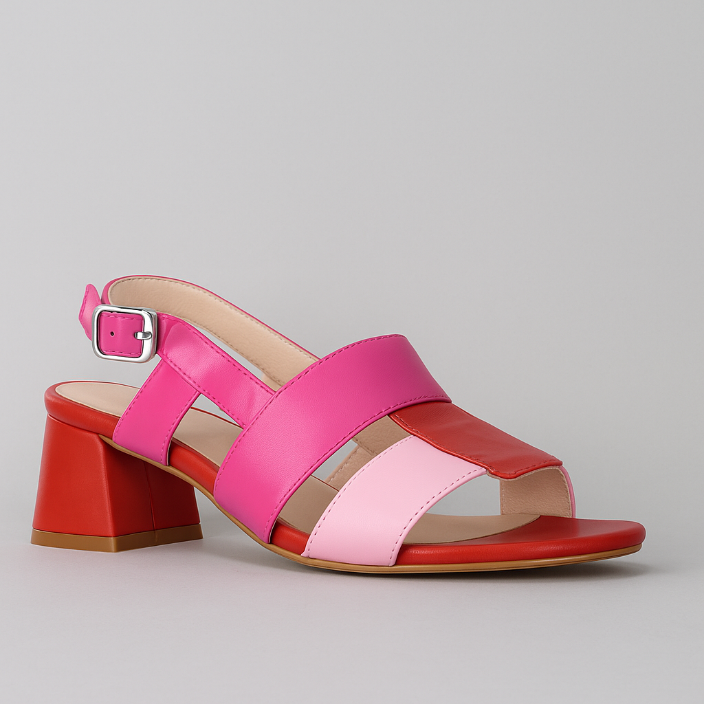 BRESLEY ARUBA FUXIA COMBO - Women Sandals - Collective Shoes 