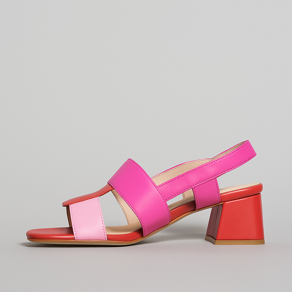 BRESLEY ARUBA FUXIA COMBO - Women Sandals - Collective Shoes 