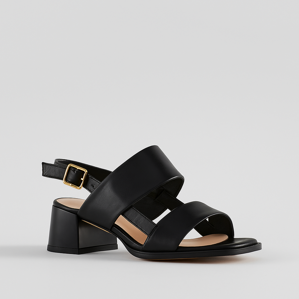 TAMARA LONDON BEXON BLACK - Women Sandals - Collective Shoes 