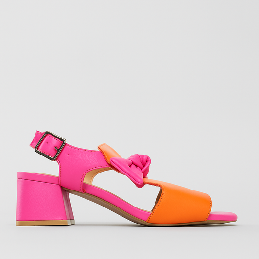 DJANGO & JULIETTE FELIA NEW ORANGE - Women Sandals - Collective Shoes 