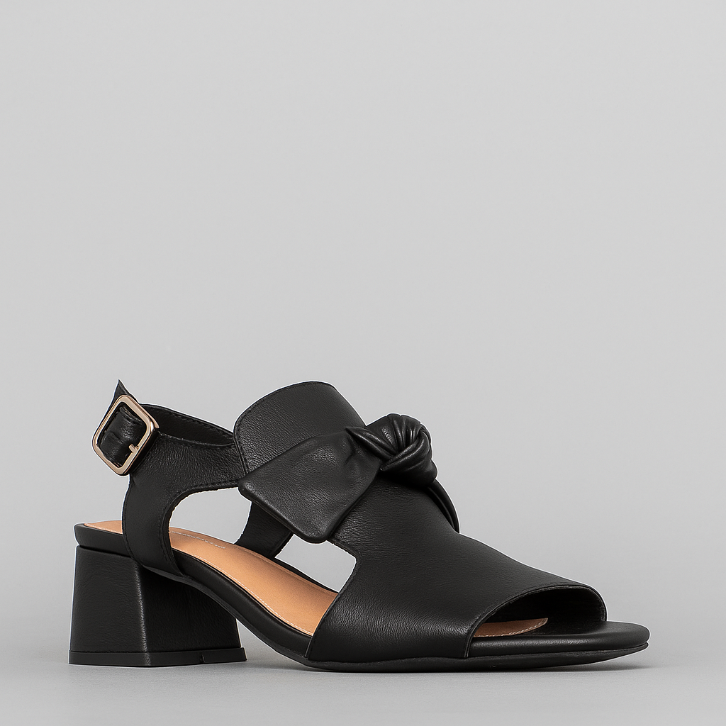 DJANGO & JULIETTE FELIA BLACK - Women Sandals - Collective Shoes 