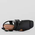 Load image into Gallery viewer, DJANGO & JULIETTE FELIA BLACK - Women Sandals - Collective Shoes 
