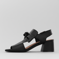 Load image into Gallery viewer, DJANGO & JULIETTE FELIA BLACK - Women Sandals - Collective Shoes 
