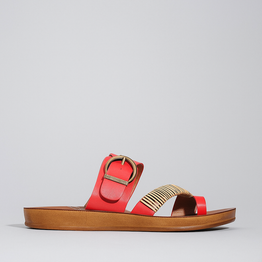 LOS CABOS BRIA RED - Women Flats - Collective Shoes 
