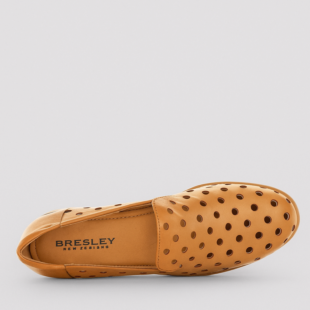 BRESLEY AQUARIUS TAN - Women Loafers - Collective Shoes 