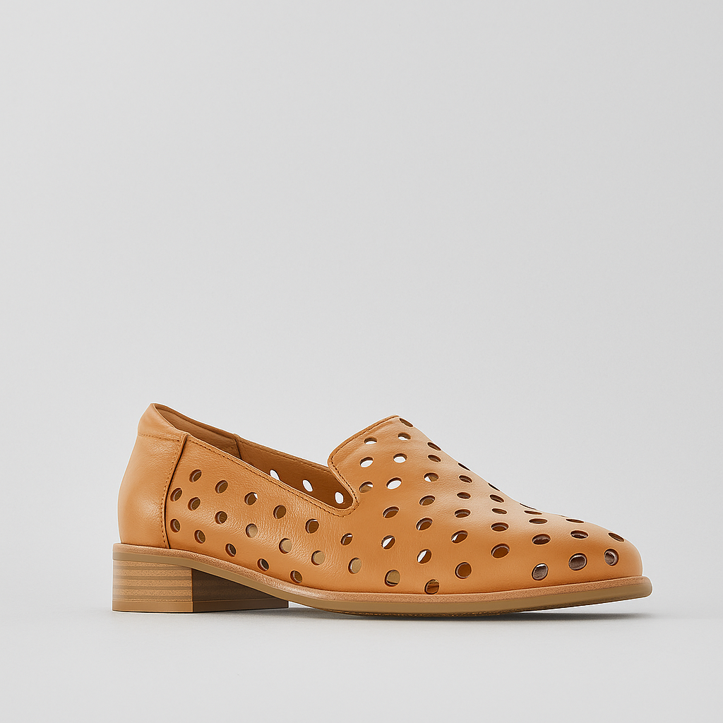 BRESLEY AQUARIUS TAN - Women Loafers - Collective Shoes 
