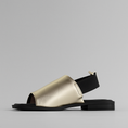 Load image into Gallery viewer, BRESLEY SNOB GOLD - Women Sandals - Collective Shoes 
