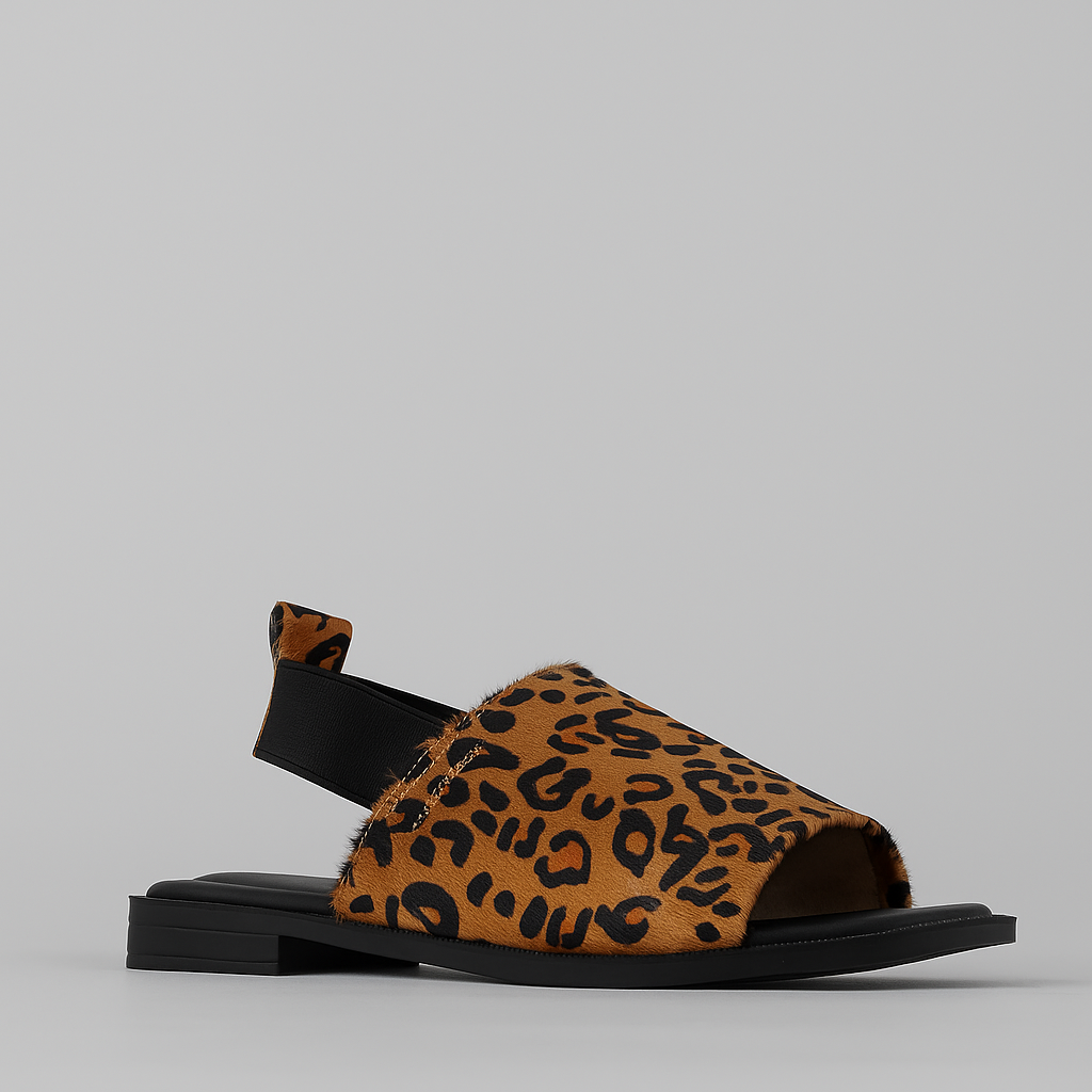 BRESLEY SNOB LEOPARD - Women Sandals - Collective Shoes 