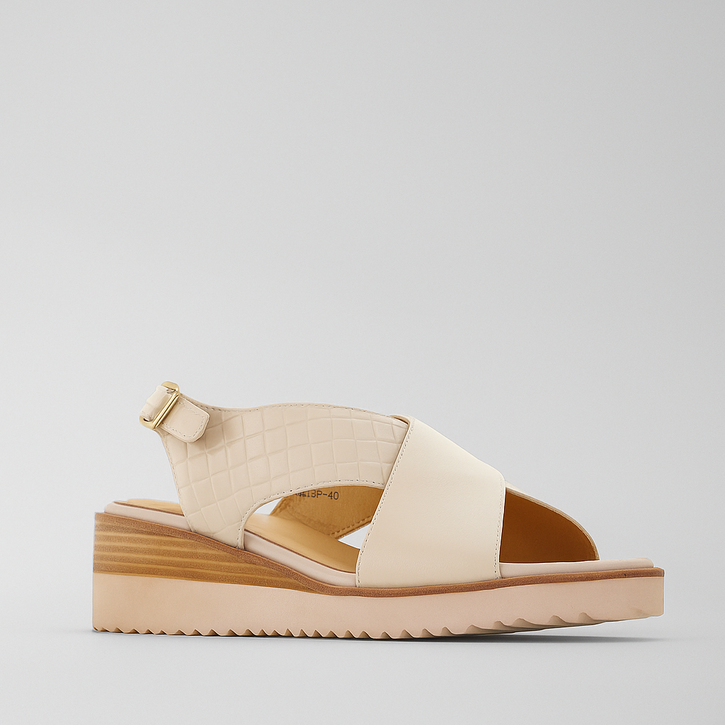 BRESLEY SHOGUN BONE COMBO - Women Sandals - Collective Shoes 