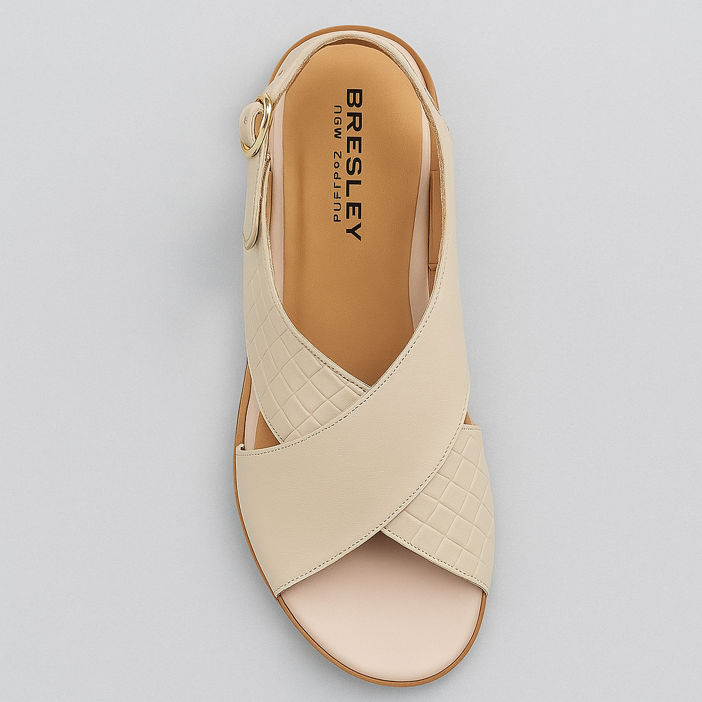 BRESLEY SHOGUN BONE COMBO - Women Sandals - Collective Shoes 