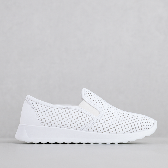 CABELLO EG219 WHITE - Women Slip On - Collective Shoes 