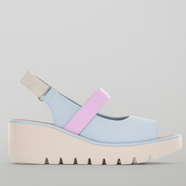 BRESLEY POLLEN DUCK / LILAC - Women Sandals - Collective Shoes 