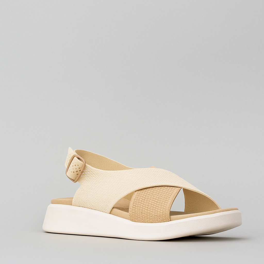 LOS CABOS BOGOTA IVORY - Women Sandals - Collective Shoes 