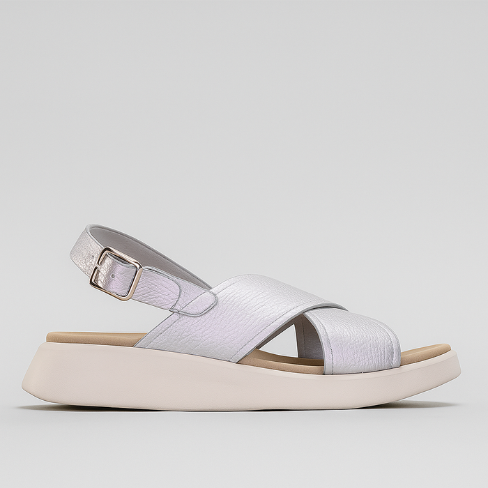LOS CABOS BOGOTA SILVER - Women Sandals - Collective Shoes 