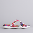 Load image into Gallery viewer, ZIERA BRIDGER WHITE / BRIGHT FLOWER - Women Slip-ons - Collective Shoes 
