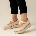 Load image into Gallery viewer, ZIERA ZUFAN MILK - Women Sandals - Collective Shoes 

