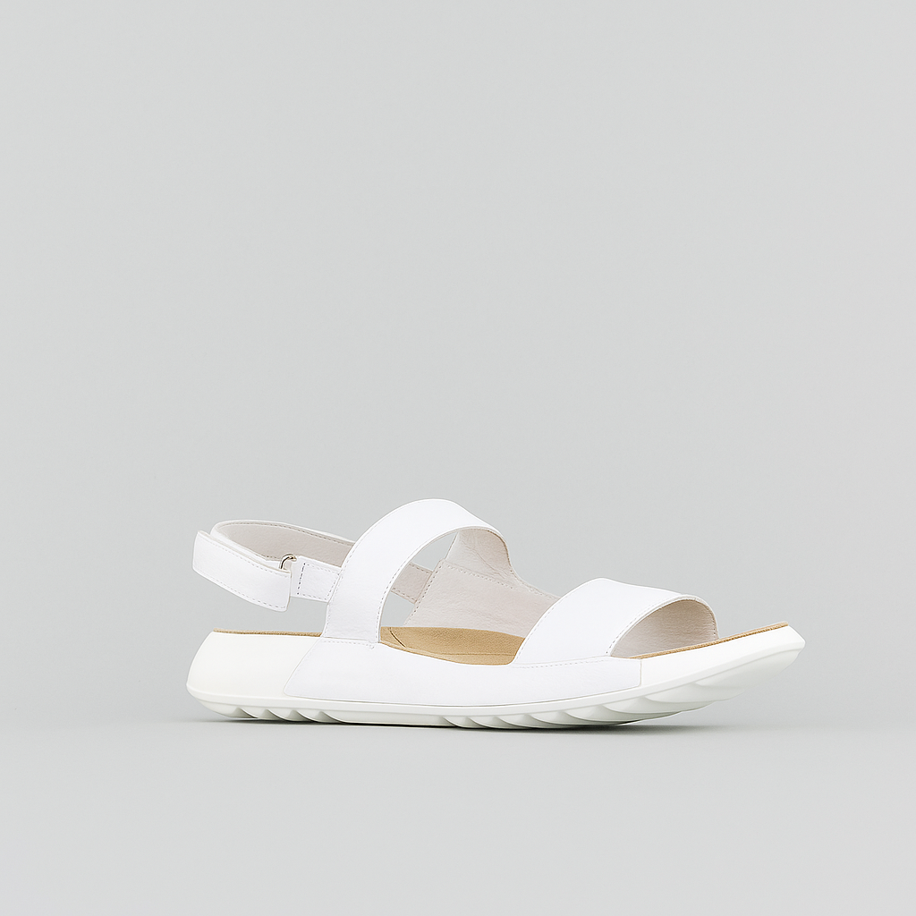 ZIERA YOCCO WHITE - Women Sandals - Collective Shoes 