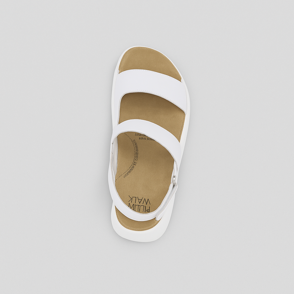 ZIERA YOCCO WHITE - Women Sandals - Collective Shoes 