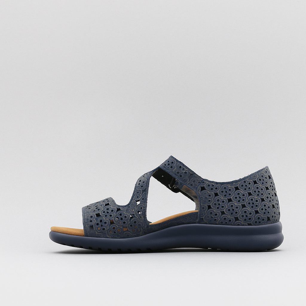 ZIERA BIZZA NAVY - Women Sandals - Collective Shoes 