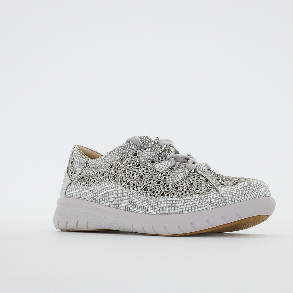 ZIERA SARMI PEWTER - Women Sneakers - Collective Shoes 