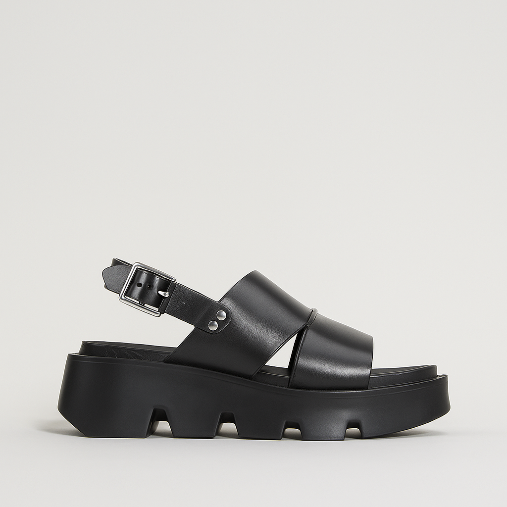 EOS KAILY BLACK - Women Sandals - Collective Shoes 