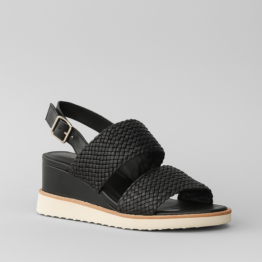 BRESLEY SAXON BLACK - Women Sandals - Collective Shoes 
