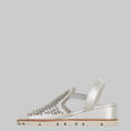 Load image into Gallery viewer, BRESLEY SLED SILVER - Women Sandals - Collective Shoes 
