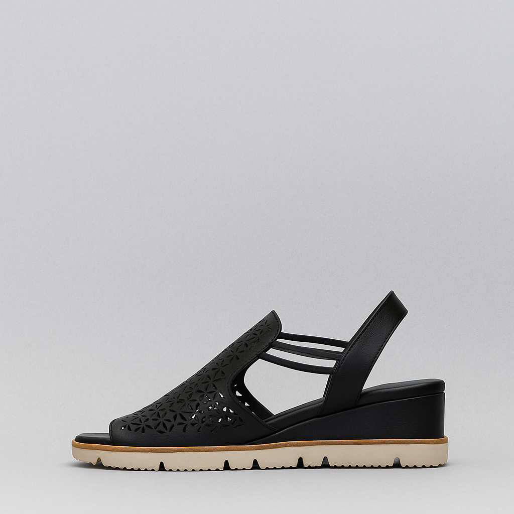 BRESLEY SLED BLACK - Women Sandals - Collective Shoes 