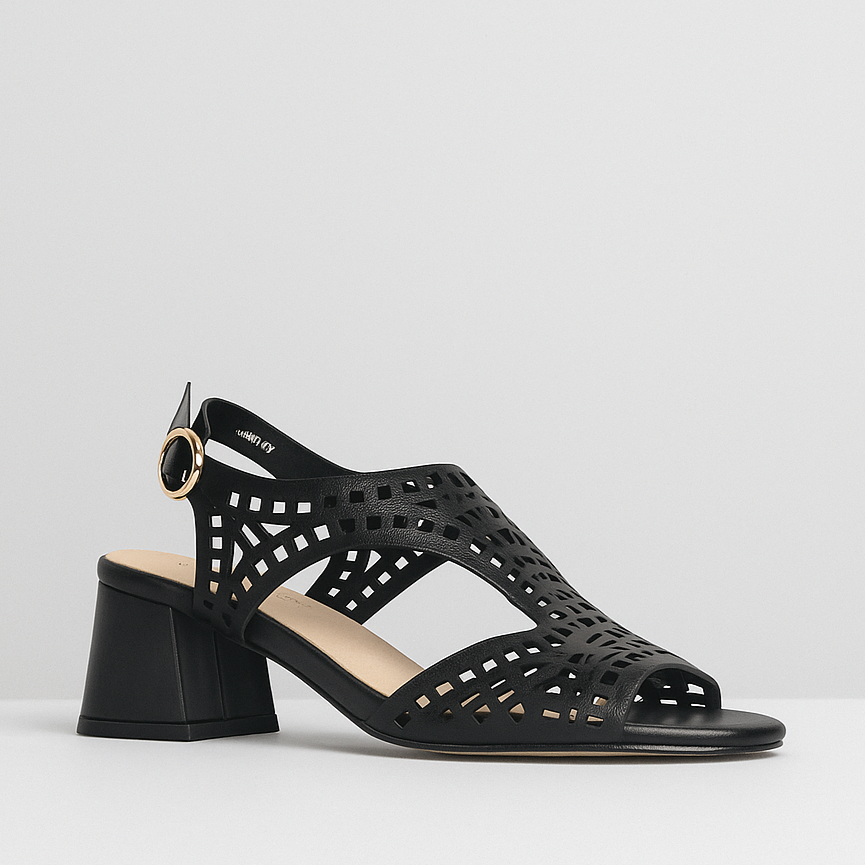 BRESLEY APRIL BLACK - Women Sandals - Collective Shoes 