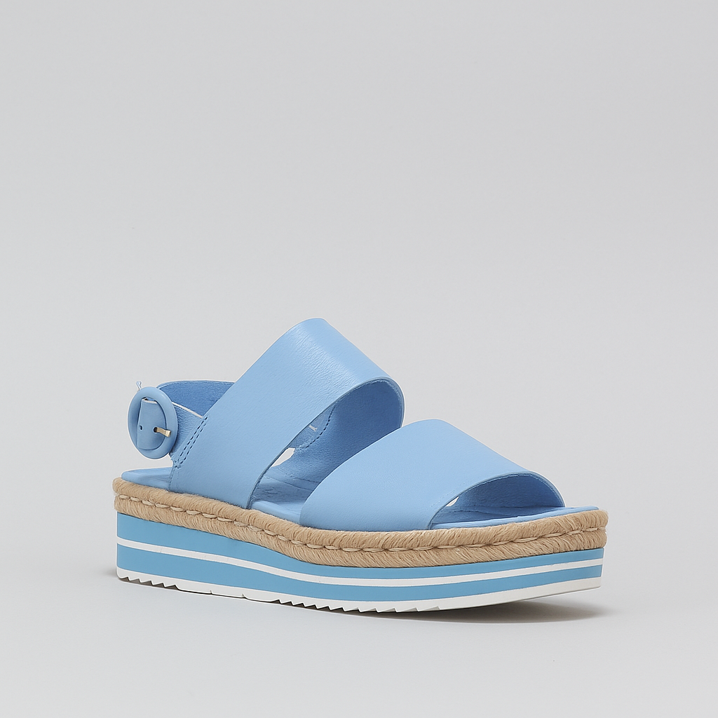 DJANGO & JULIETTE ATHA NEW BLUE - Women Sandals - Collective Shoes 