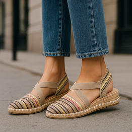 CABELLO KORI BEIGE - Women SANDAL - Collective Shoes 