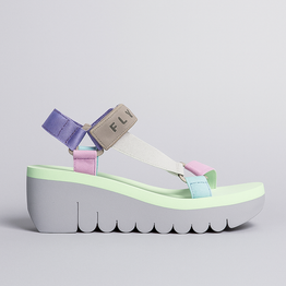 FLY LONDON YEFA GREY MULTI