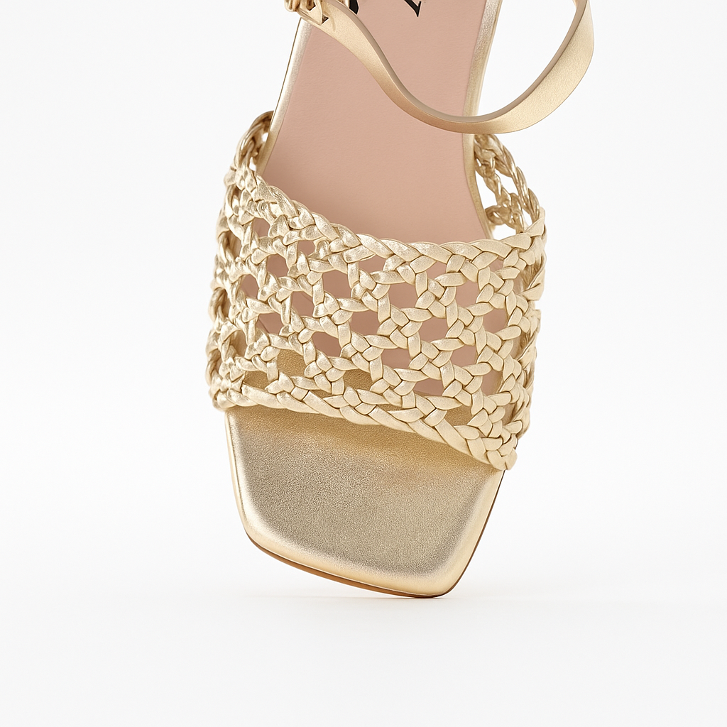 BRESLEY SELTIC GOLD - Women Heels - Collective Shoes 