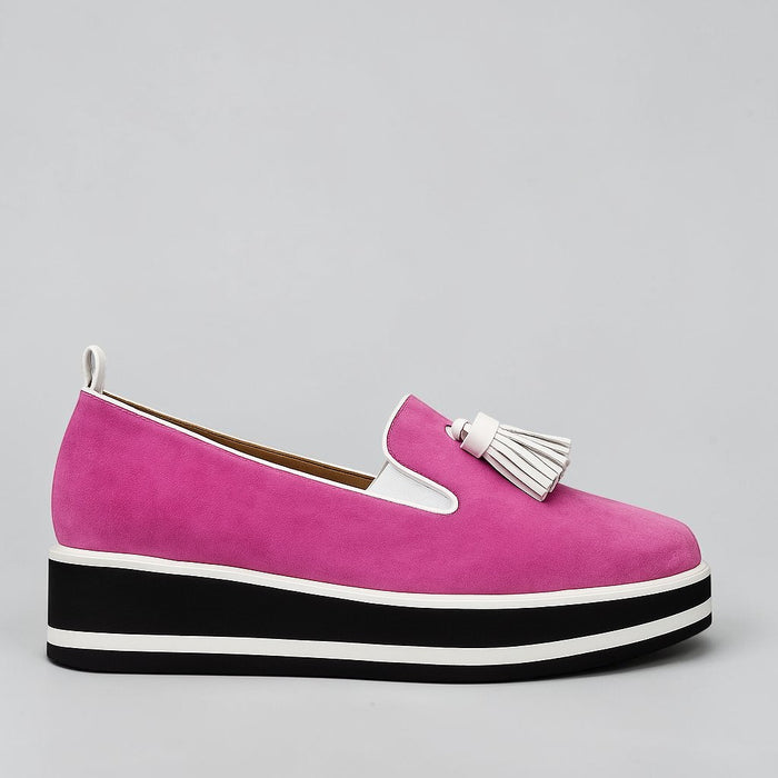 BRESLEY SYBIL FUXIA - Women Slip On - Collective Shoes 