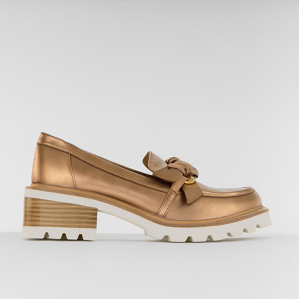 BRESLEY DOBBIE BRONZE - Women Loafers - Collective Shoes 