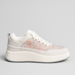 LE SANSA DONN BEIGE MULTI - Women sneakers - Collective Shoes 