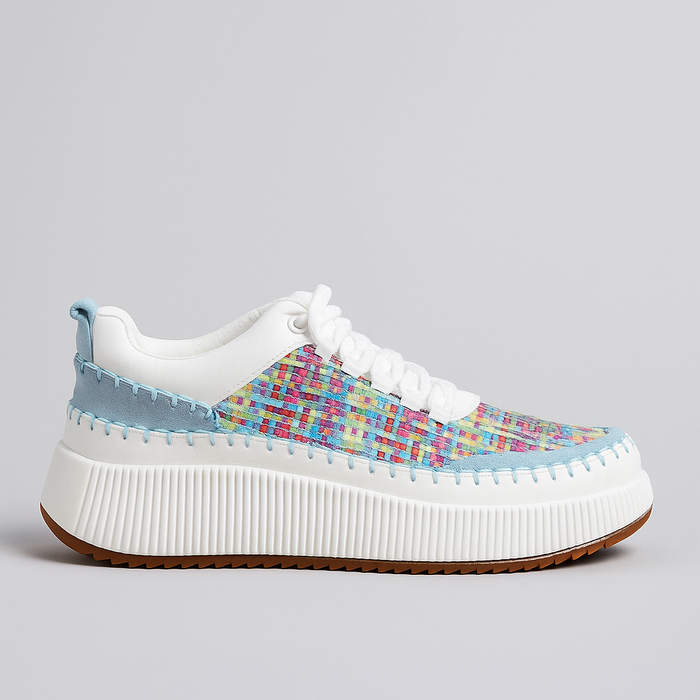 LE SANSA DONN BLUE MULTI - Women sneakers - Collective Shoes 