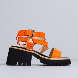 MILA RAINE FANG ORANGE - Women Sandals - Collective Shoes 