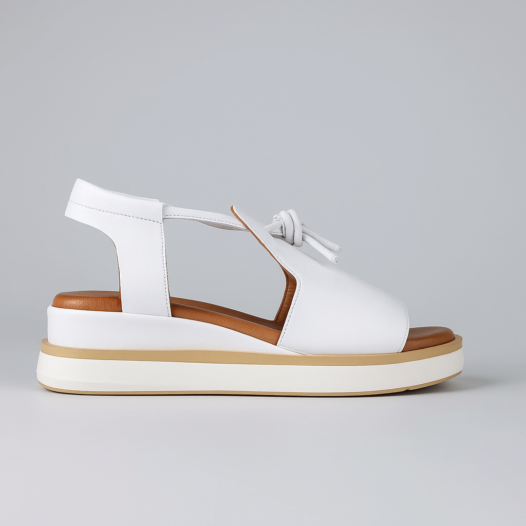 LE SANSA HIDE WHITE - Women Sandals - Collective Shoes 