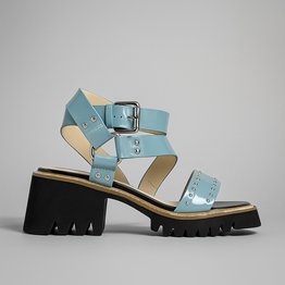 MILA RAINE FANG SMOKE - Women Sandals - Collective Shoes 